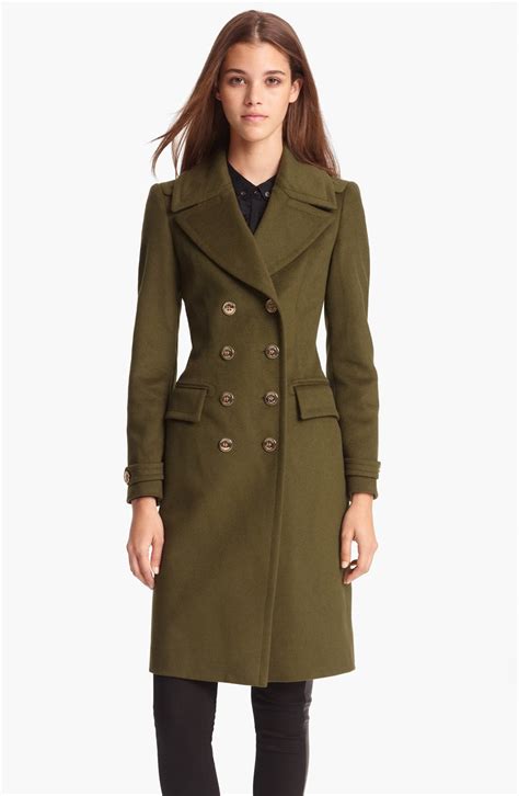 burberry women's overcoat.